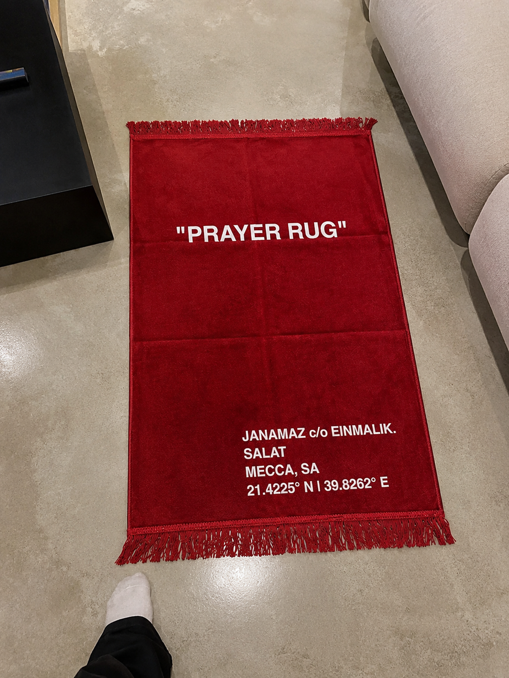 PRAYER RUG